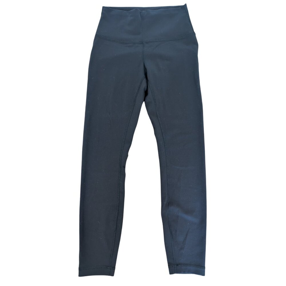 lululemon Wunder Train 7/8 Tight 25" Everlux Size 6 Black